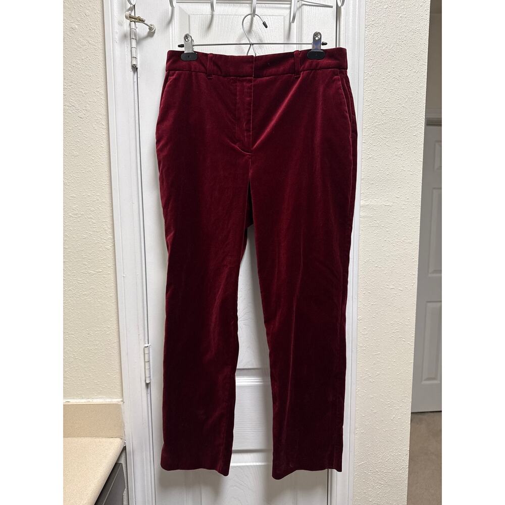 Boden Womens Red Velvet Marylebone Matching Suit Set Size 10 Holiday Preppy - Picture 5 of 10